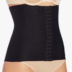 NWOT HEAVENLY SHAPEWEAR black 3-row waist cincher size 2X new without tags